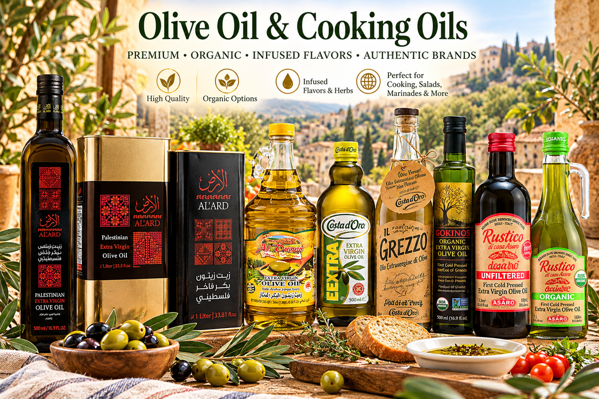 Olive Oil & Cooking Oils