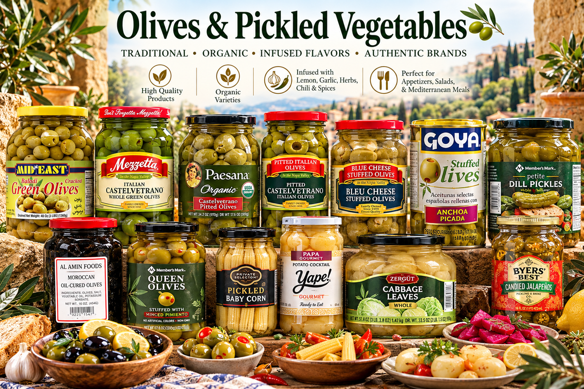 Olives & Pickled Vegetables