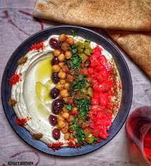Hummus Chickpea with Tahini Dip 9 Cans 14oz. 400g each.