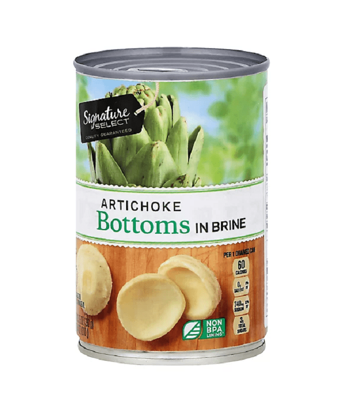 Artichoke in Brine Artichoke Bottoms Canned, 9 Cans, 13.75 Oz
