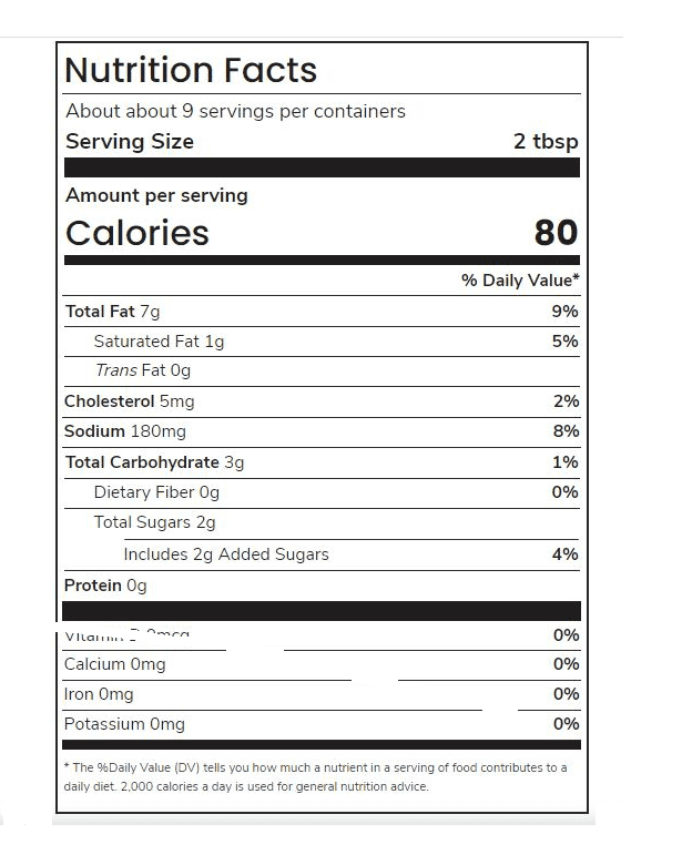waterfront BISTRO Tartar Sauce - Six (6) Bottles 9oz. (255g)