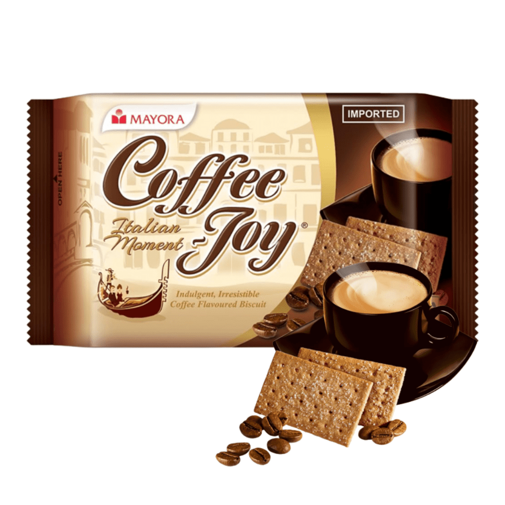 Coffee Joy Italian Moment Coffee Biscuit Six (6) Pack Net WT. 3.2oz (90g) ( HALAL)