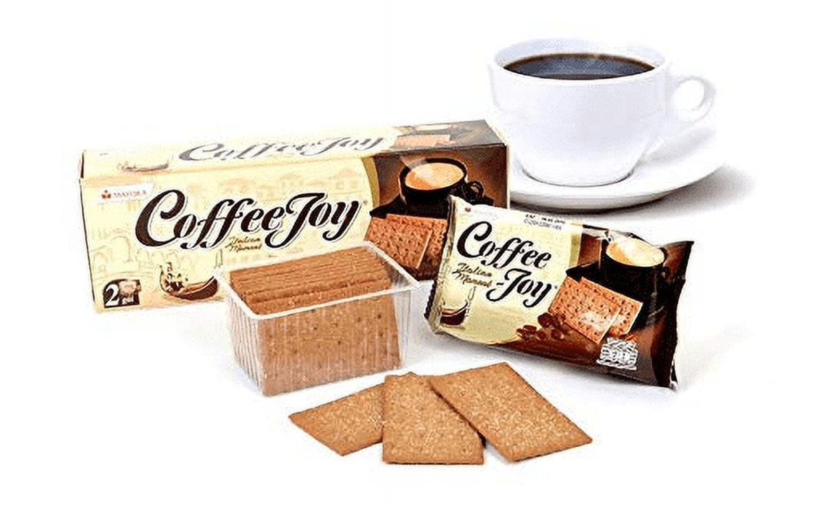 Coffee Joy Italian Moment Coffee Biscuit Two (2) Pack Net WT. 3.2oz (90g) HALAL.