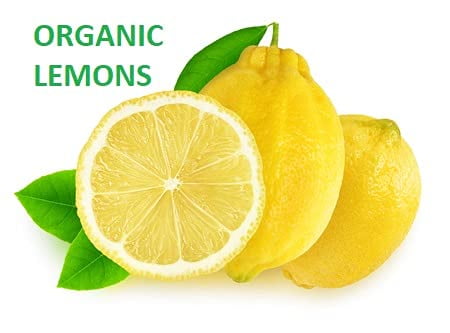 Lakewood Organic Fresh Pressed Pure Lemon Juice 4 Glass Bottles 12.5 FL OZ/370 mL
