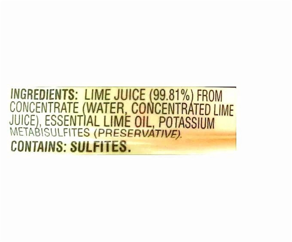 Sicilian Lime Juice with Essential Lime Oil in Squeeze Bottles, Tow (2) Bottles 6.76 Fl.Oz. (200mL.)