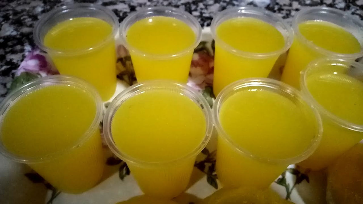 Lemon Halal Gelatin Dessert Jell-O 3.oz each - Pack of 6 - جيليه الليمون حلال