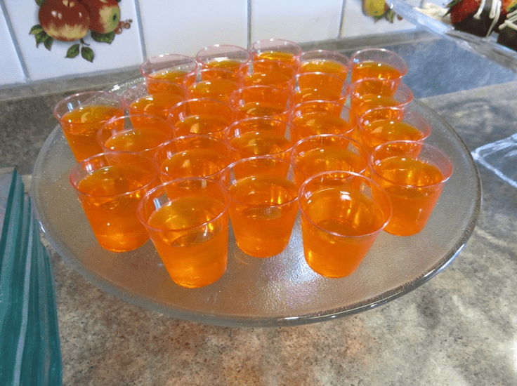 Apricot Halal Gelatin Dessert Jell-O  3.oz each - Pack of 6 - جيليه المشمش حلال
