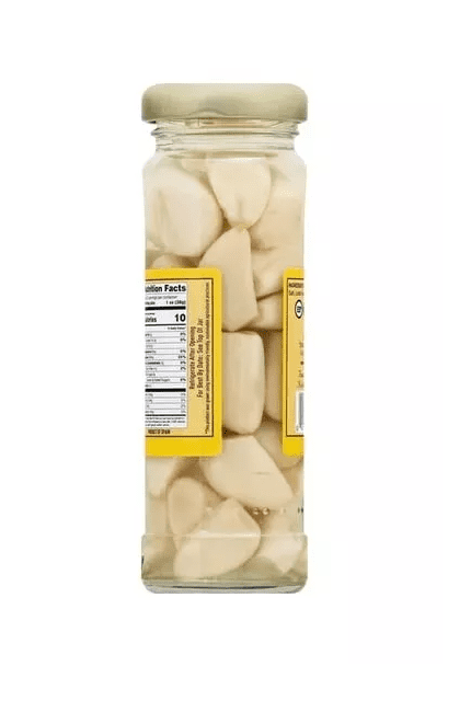 Pickled Garlic Cloves Four (4) Small Glass Jars NT. WT. 3.5oz.