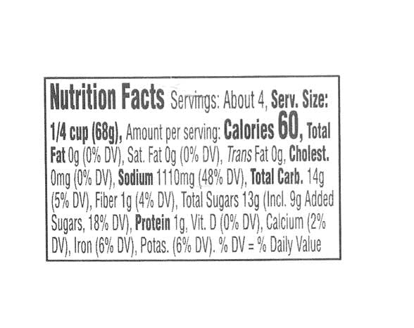 Cocktail Sauce Six (6) Bottles NT.WT. 10oz. (283g)