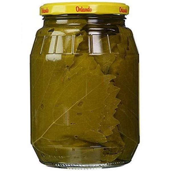 Grape Leaves, Al Afia California Style, DR. WT.16 oz (454g) Pack of 1 Glass Jar