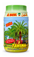 Al Nakhil Tahina Sesame Paste 100% All Natural, One (1) Plastic Jar 32 oz each