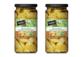 Artichoke Hearts Marinated Quartered Two (2) Glass Jars - 24 Oz. (680g) - DR,WT, 13.4oz. (379g)