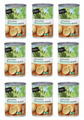 Artichoke in Brine Artichoke Bottoms Canned, 9 Cans, 13.75 Oz