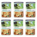 Artichokes in Brine Bottoms, 6 Cans, 13.75 Oz, Gluten-Free
