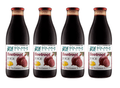 Beetroot Juice Net 33.8 fl.oz (1 Ltr.) - Four (4) Glass Bottles - High in Antioxidants