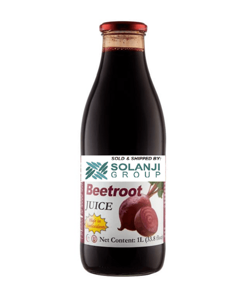 Beetroot Juice Net 33.8 fl.oz (1 Ltr.) - One (1) Glass Bottles - High in Antioxidants