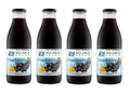 Blueberry Juice Net 33.8 fl.oz (1 Ltr.) - Four (4) Glass Bottles - High in Antioxidants