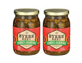 Candied Pickled Jalapenos 16 oz. - Two (2) Glass Jars