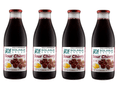 Cherry Juice Net 33.8 fl.oz (1 Ltr.) - Four (4) Glass Bottles - High in Antioxidants