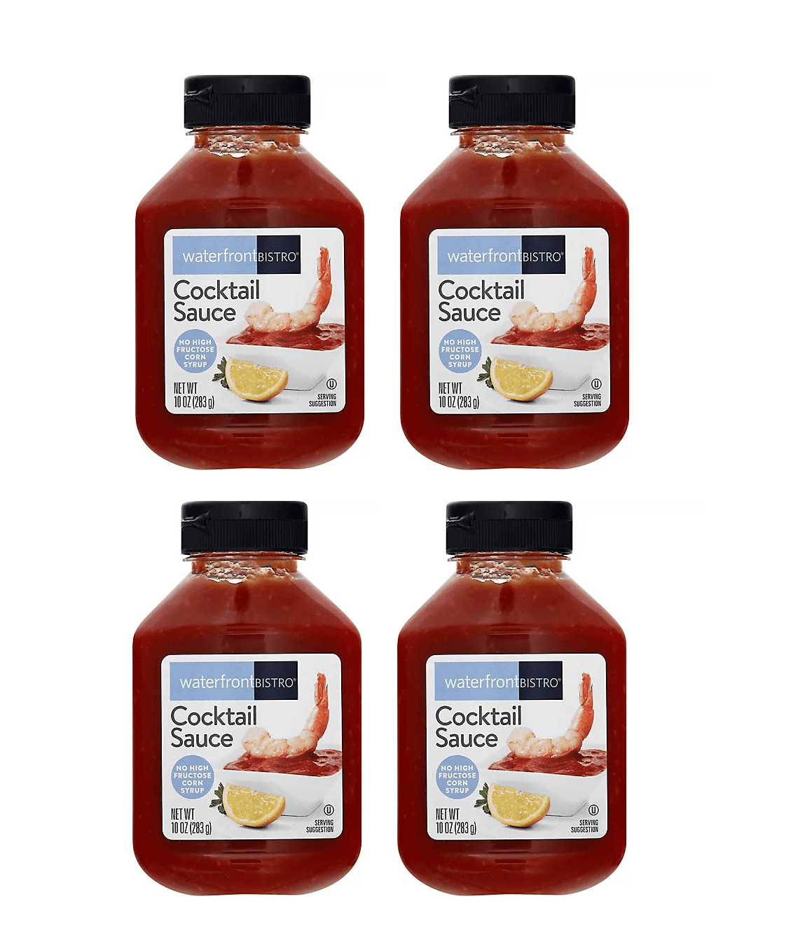 Cocktail Sauce Four (4) Bottles NT.WT. 10oz. (283g)