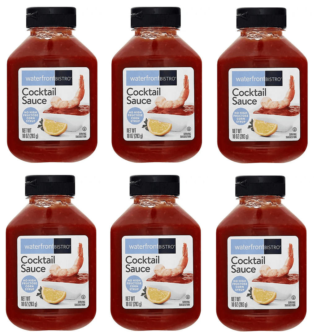 Cocktail Sauce Six (6) Bottles NT.WT. 10oz. (283g)