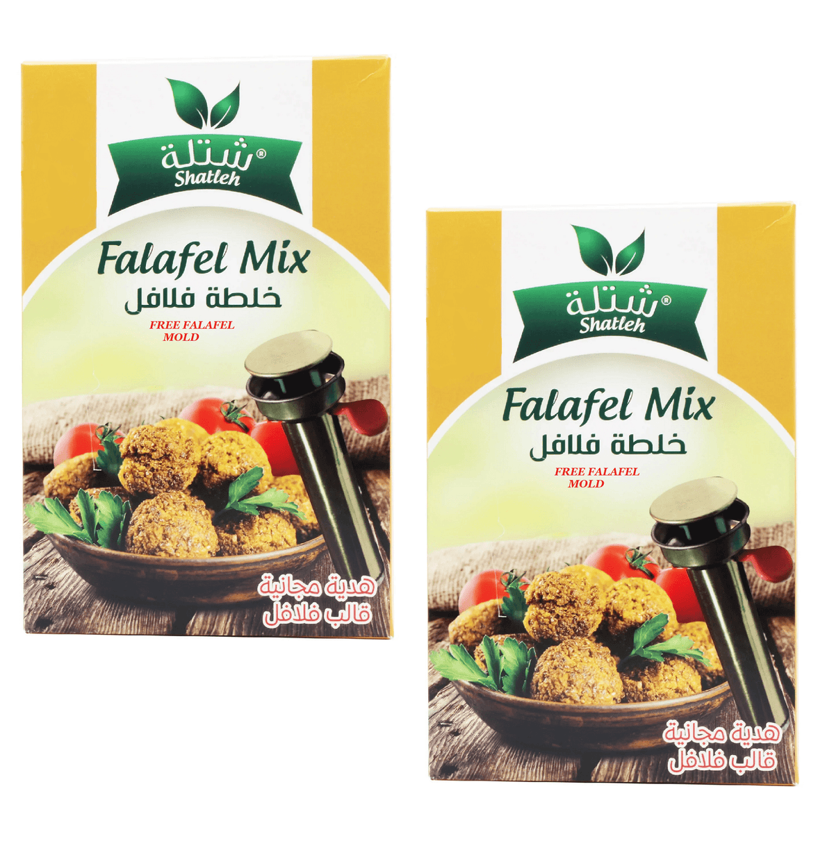 Falafel Mix Two (2) Packs 7.37oz (200g) with Mold - خلطة فلافل أردنية
