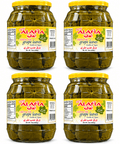 Grape Leaves, Al Afia California Style, DR. WT.16 oz (454g) Pack of 4 Glass Jars