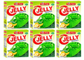Happy Home Banana Halal Jelly Crystals, 80 g Boxes, 6-Pack