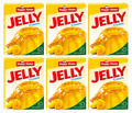 Happy Home Mango Halal Jelly Crystals, 80 g Boxes, 6-Pack