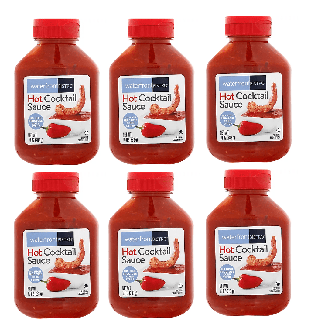 Hot Cocktail Sauce 6 Bottles NT.WT. 10oz. (283g)