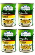 Hummus Chickpea with Tahini Dip Four (4) Cans 14oz. 400g each.