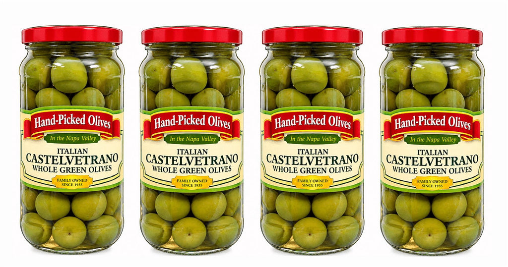 Italian Castelvetrano Whole Green Olives