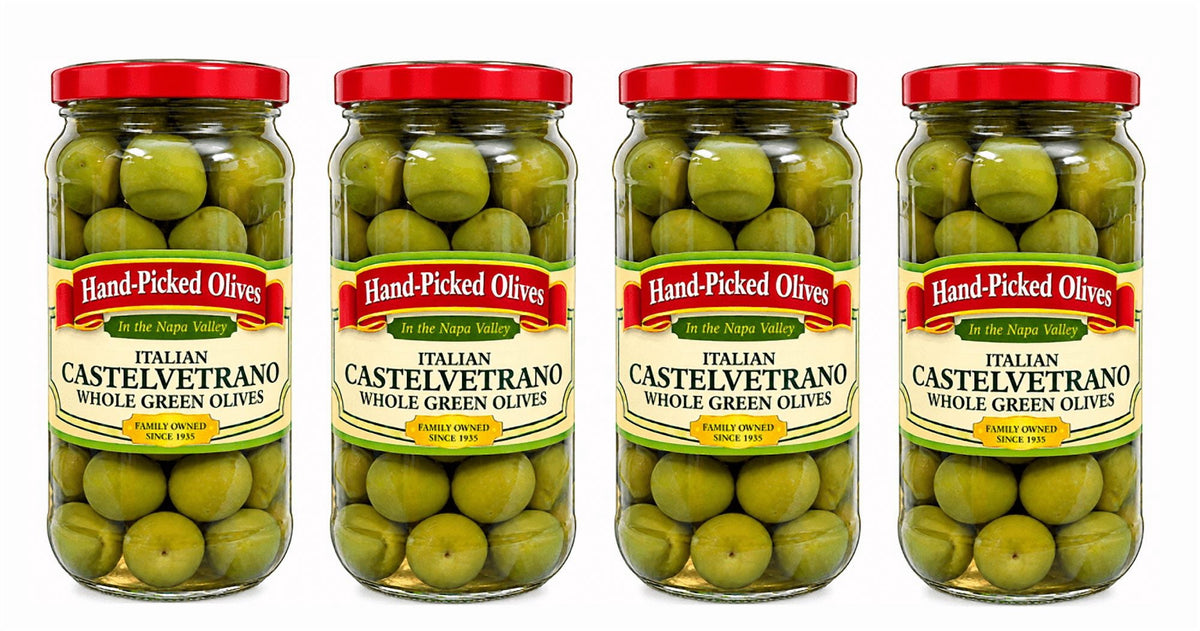 Italian Castelvetrano Whole Green Olives