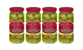 Italian Colossal Castelvetrano Style Whole Olives - 4 Glass Jars N.W. 10oz-283g