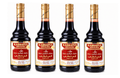 Kassatly Chtaura Original Lebanese Jallab Date Syrup, Traditional Middle Eastern Drink Concentrate, 20.2 fl oz (600 mL) Glass Bottles, Pack of 4