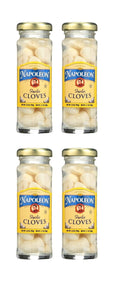 Pickled Garlic Cloves Four (4) Small Glass Jars NT. WT. 3.5oz.