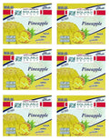 Pineapple Halal Gelatin Dessert Jell-O 3.oz each - Pack of 6 - جيليه الأناناس حلال