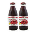 Raspberry Juice Net 33.8 fl.oz (1 Ltr.) -  2 Glass Bottles - High in Antioxidants