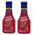 Red Chipotle Hot Relish Clemente Jacques Two (2) Bottles Net Wt. 7fl.oz. (220g)