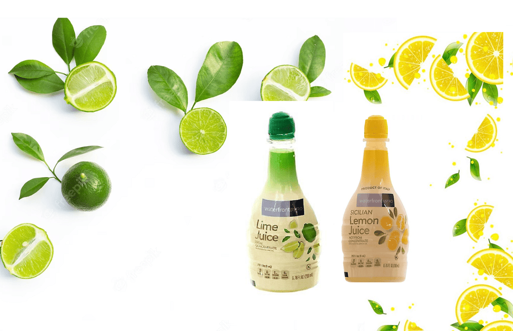Sicilian Lemon Juice, Lime & Lemon Flavor, 6.7 Fl Oz, 2-Pack Bottles