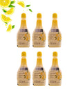 Sicilian Lemon Juice Not from Concentrate with Essentials Lemon Oil Six (6) Squeeze Bottle Net Wt. 6.76 Fl Oz (200mL)