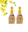 Sicilian Lemon Juice Not from Concentrate with Essentials Lemon Oil Two Squeeze Bottle Net Wt. 6.76 Fl Oz (200mL)