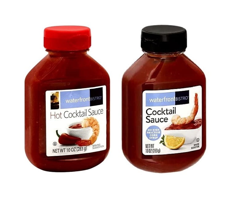 Cocktail Sauce Hot & Mild Combo Two (2) Bottles NT.WT. 10oz. (283g)