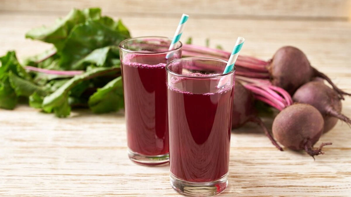 Beetroot Juice Net 33.8 fl.oz (1 Ltr.) - Four (4) Glass Bottles - High in Antioxidants