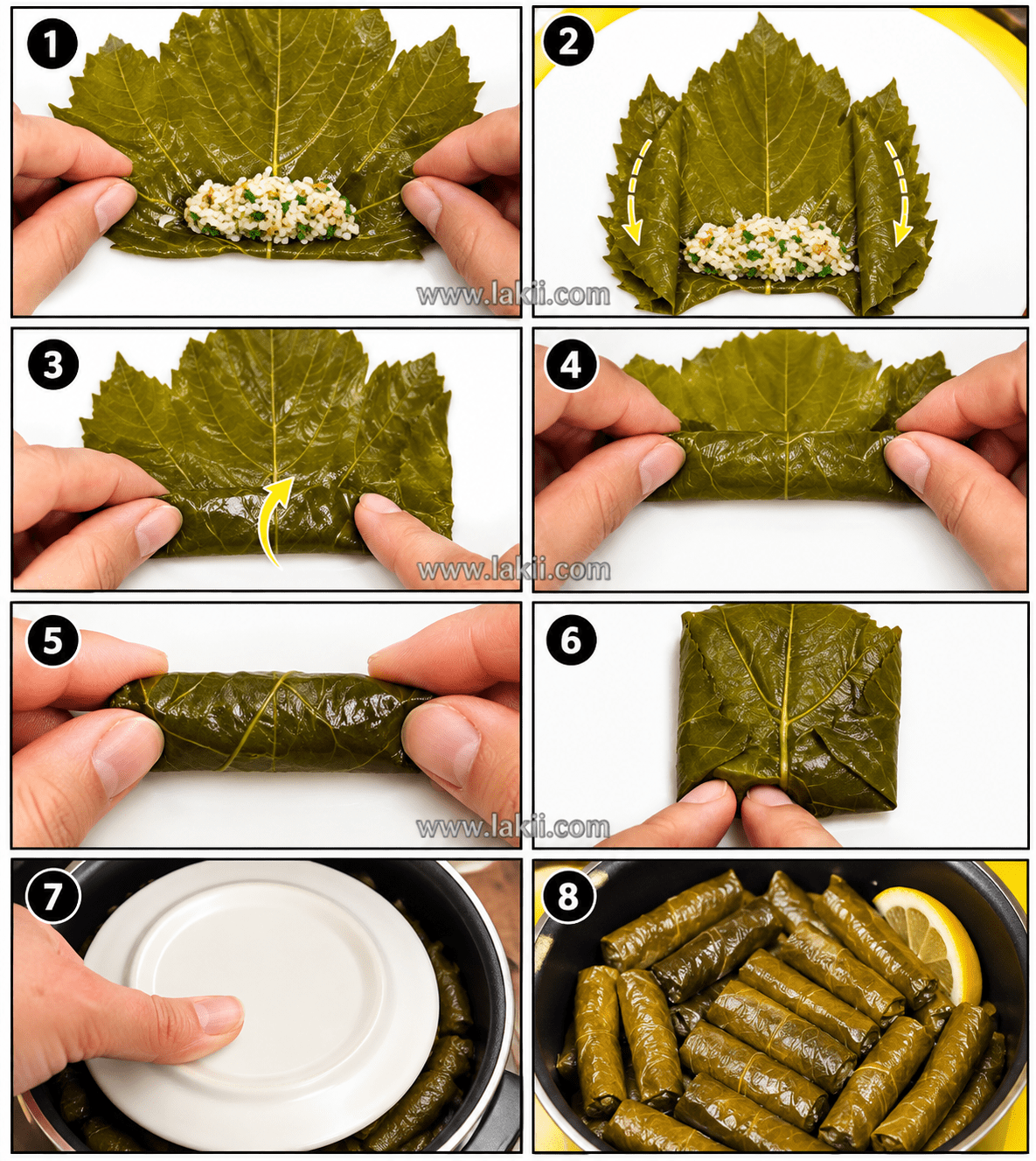 Grape Leaves, Orlando California Style, DR. WT.16 oz (454g) Pack of 1 Glass Jar