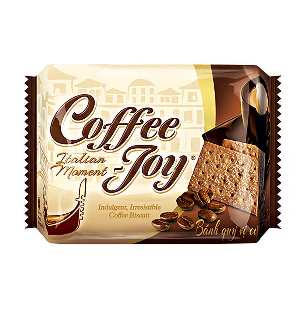 Coffee Joy Italian Moment Coffee Biscuit Four (4) Pack Net WT. 3.2oz (90g) ( HALAL )