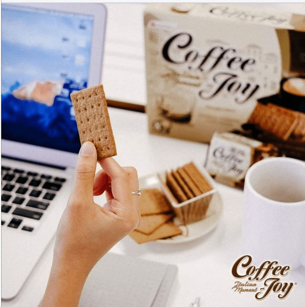 Coffee Joy Italian Moment Coffee Biscuit Six (6) Pack Net WT. 3.2oz (90g) ( HALAL)