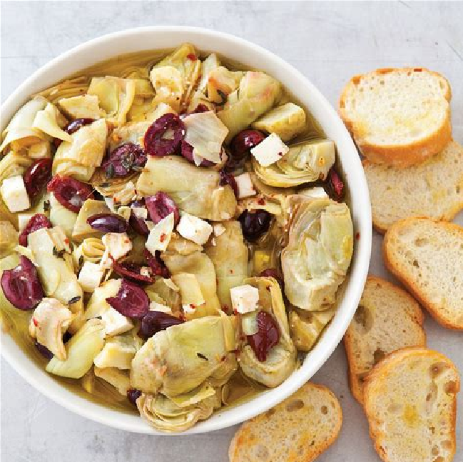 Artichoke Hearts Marinated Quartered Four (4) Glass Jars - 24 Oz. (680g) - DR,WT, 13.4oz. (379g)