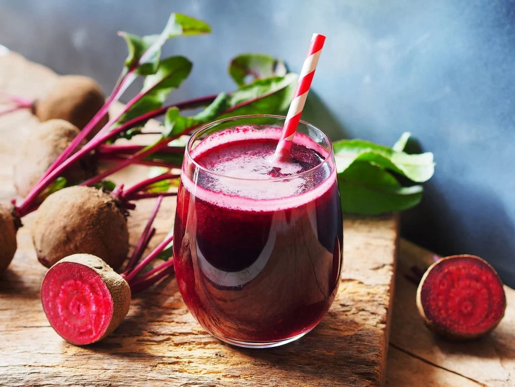 Beetroot Juice Net 33.8 fl.oz (1 Ltr.) - Two (2) Glass Bottles - High in Antioxidants