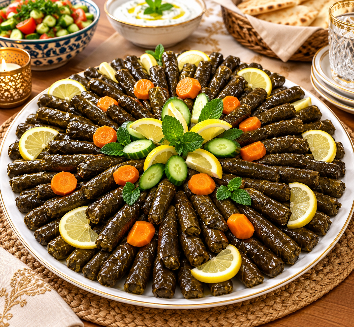 Grape Leaves, Orlando California Style, DR. WT.16 oz (454g) Pack of 1 Glass Jar